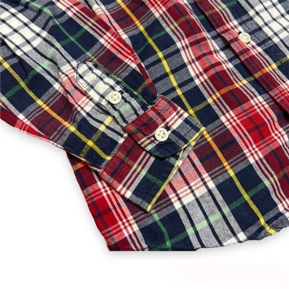 RALPH Lauren Plaid Button-Down Shirt Baby Boys 24 months - Picture 4 of 5